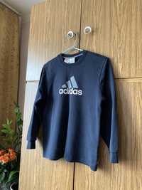 Granatowa bluza bez kaptura adidas crewneck vintage