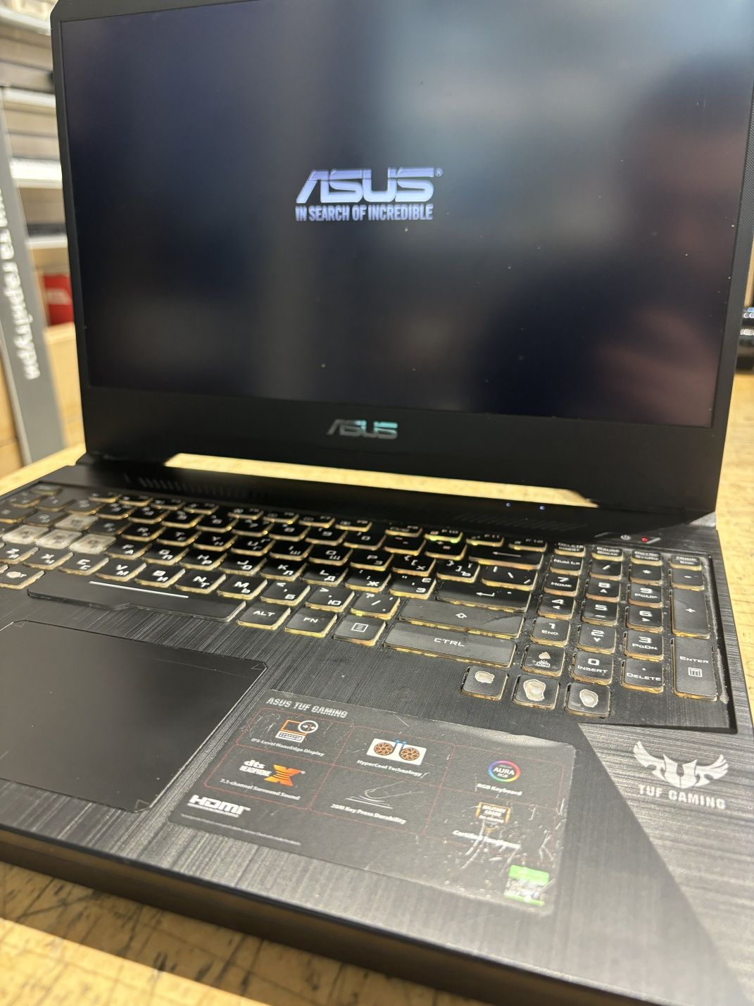 Ноутбук ASUS TUF FX505DT-BQ143 Stealth Black (90NR02D2-M10450)