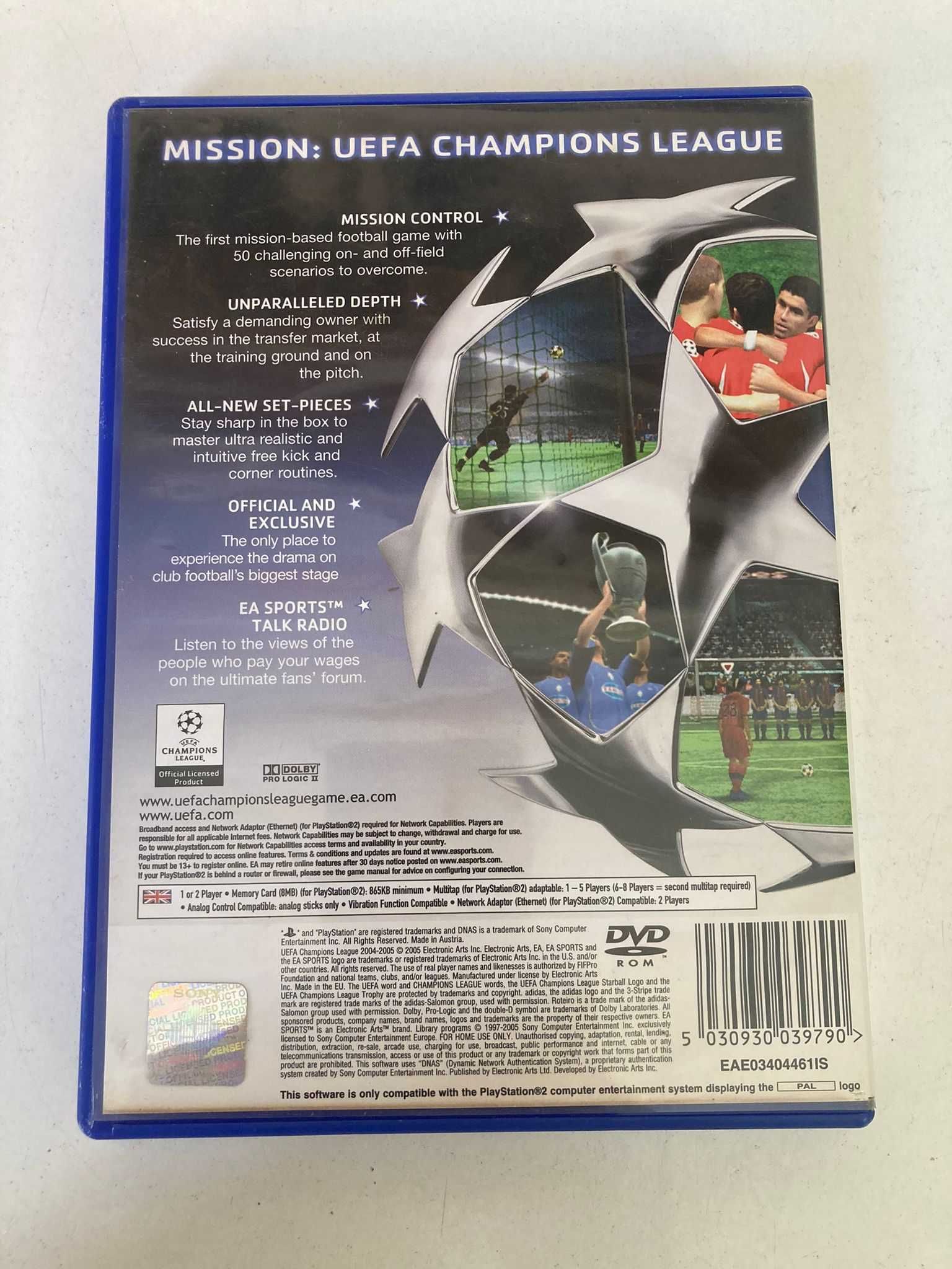 PS2 - UEFA Champions League 2004 and 2005