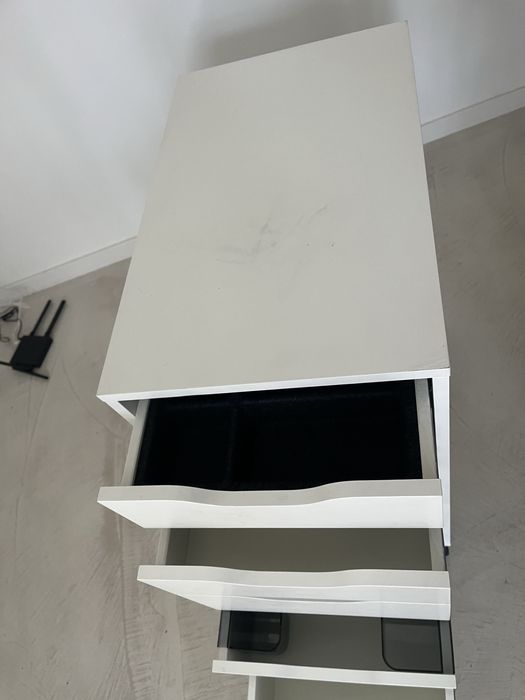 alex szafka ikea z kółkami szuflady
