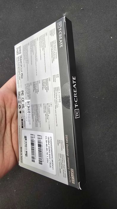 32GB DDR5 6000MHz CL38 Kit - Novas seladas