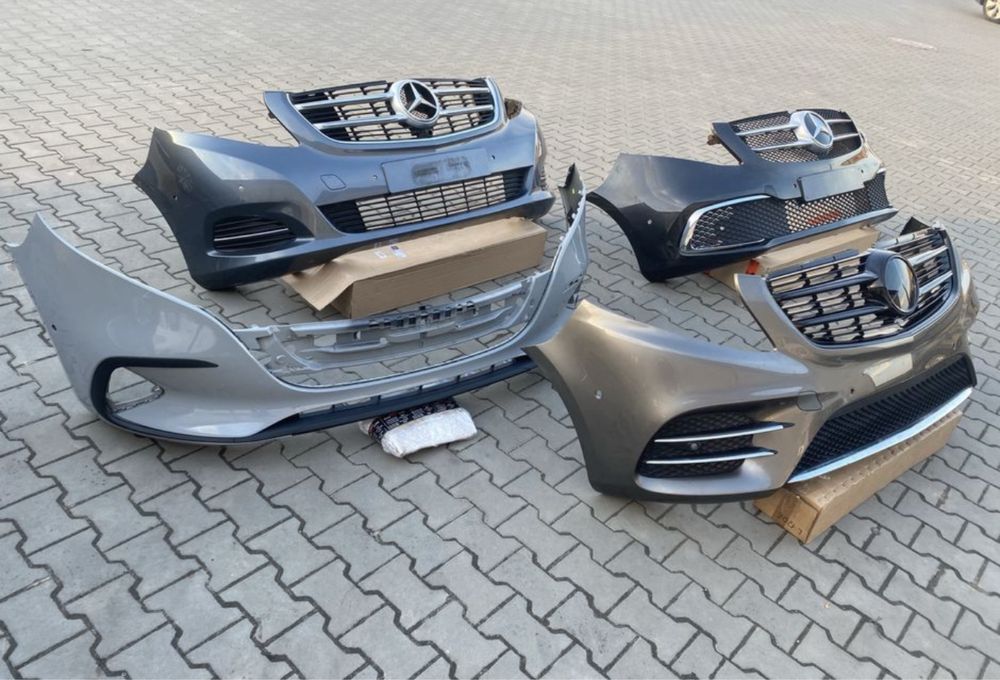 Бампер передній передний Mercedes V-class Vito W447 Meteis eVito EQV