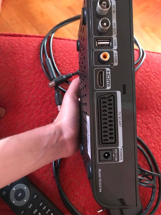 Цифровий кабельний ТВ-тюнер воля DCD2104