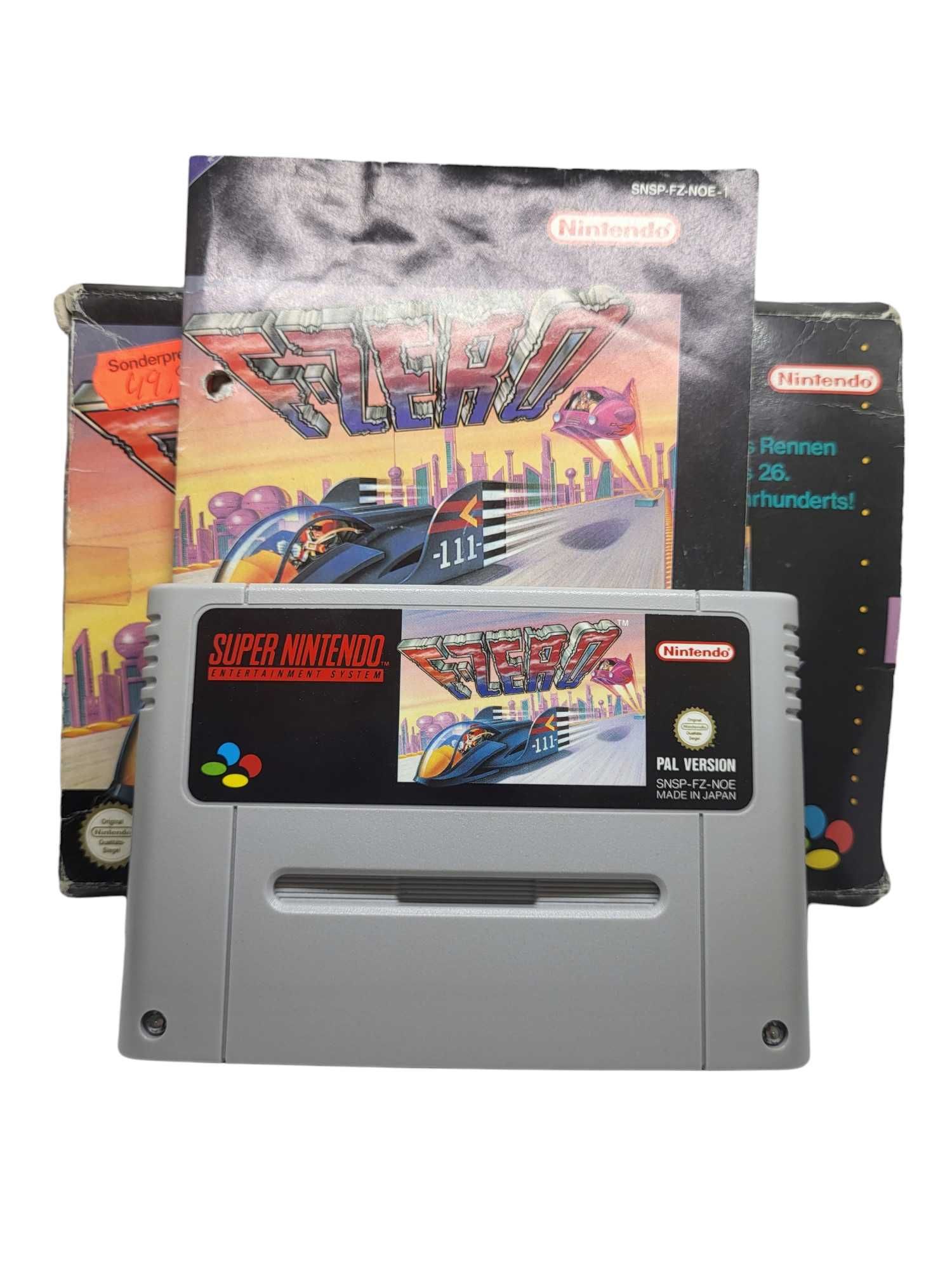F-Zero SNES Super Nintendo