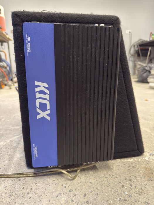 Subwoofer audio system m12 evo + wzmacniacz KICX  AP 1000D