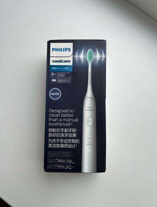 Електрична зубна щітка Philips Series 2100/Щітки Xiaomi.
