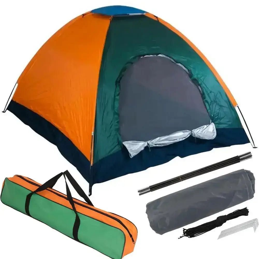 Туристическая палатка 4-х местная тент палатка для кемпинга намет