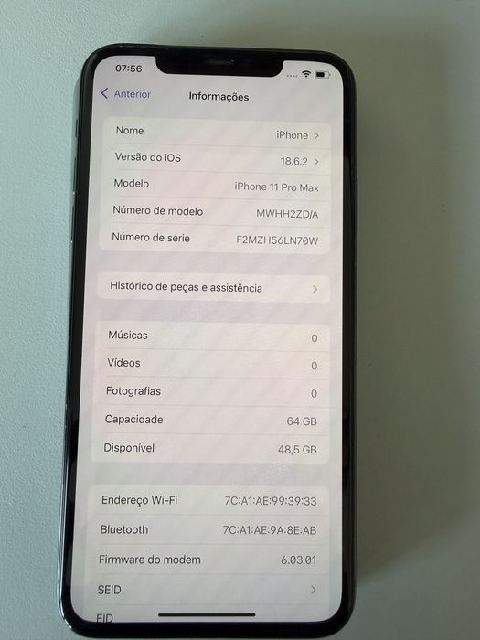 Iphone 11 pro max 64GB