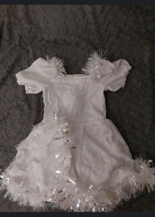 Плаття сніжинки для діачинки