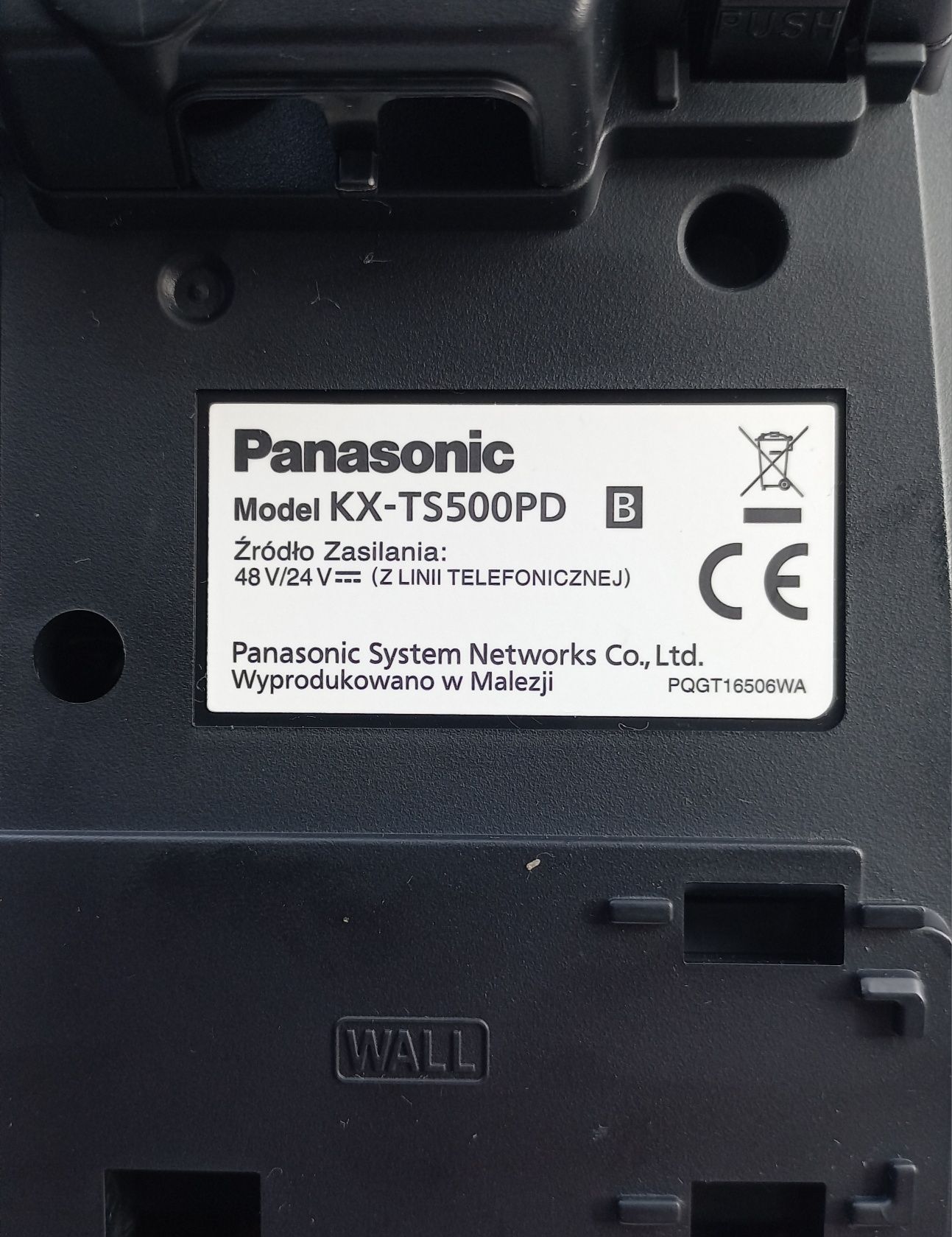 Telefon stacjonarny Panasonic