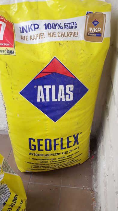 klej żelowy wysokoelastyczny geoflex c2te 25kg atlas