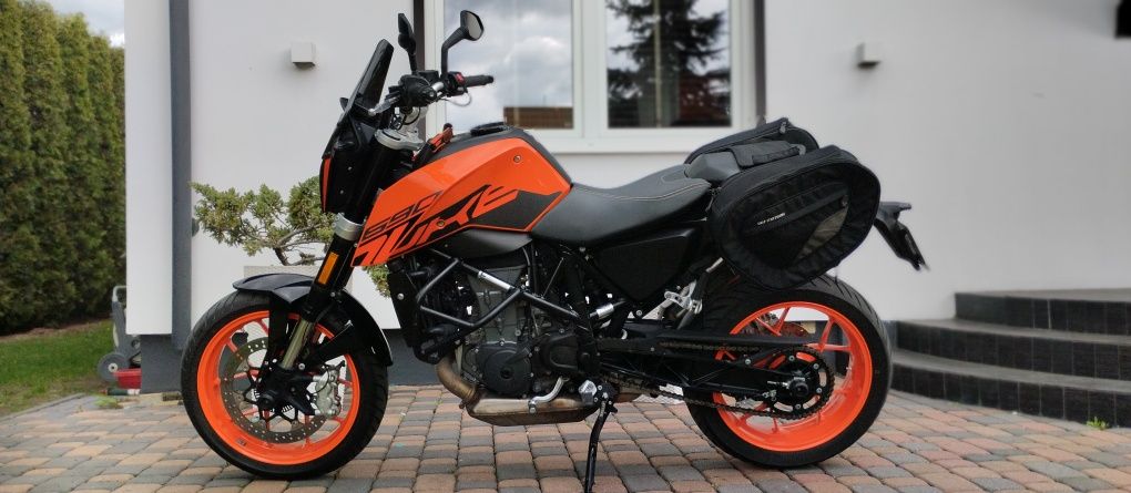 KTM Duke 690 zarejestrowany doinwestowany