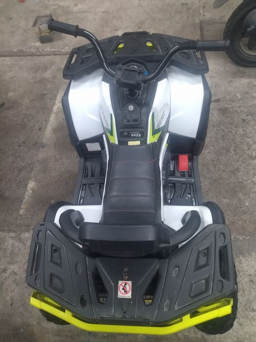 Duży quad na akumulator 4X45W XMX607 Biały ATV Z Pilotem