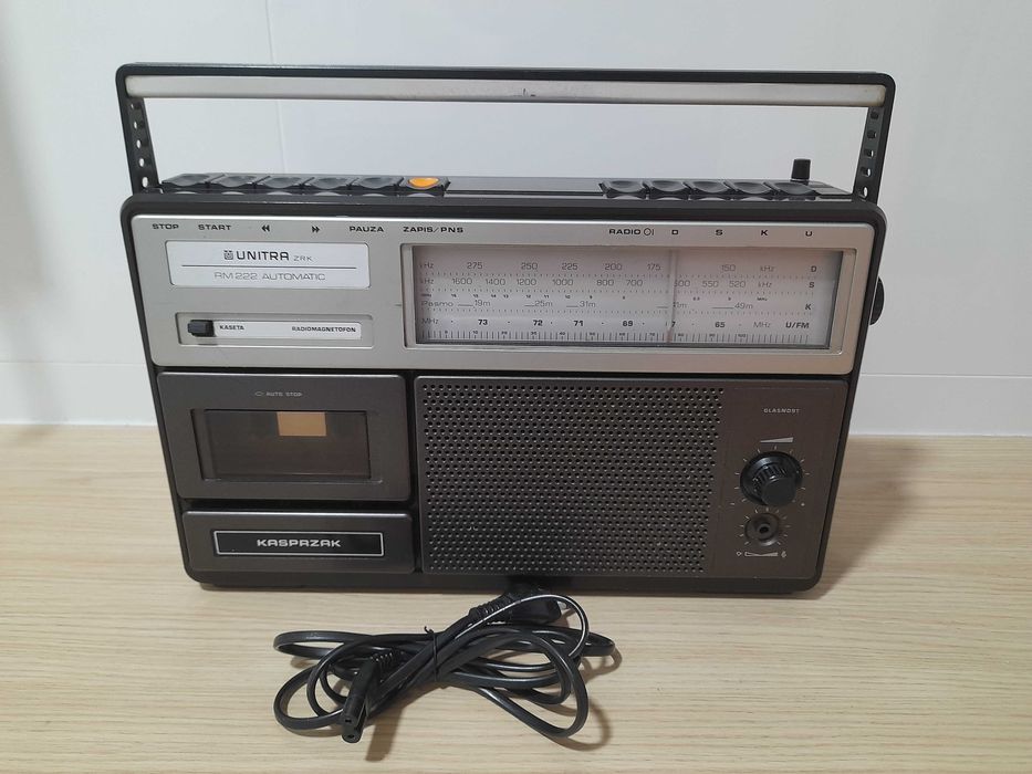 Radiomagnetofon Unitra Kasprzak RM 222