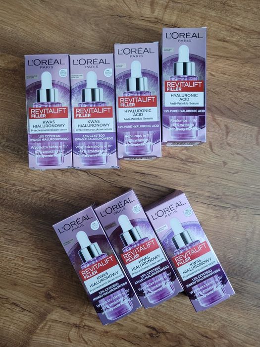 L'Oréal Paris Revitalift Filler kwas hialuronowy serum przeciwzmarszko