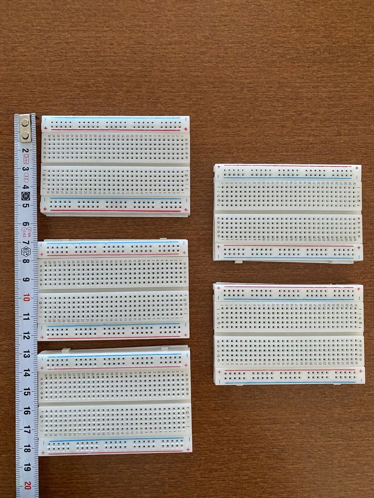 5 Breadboard de 400 pontos