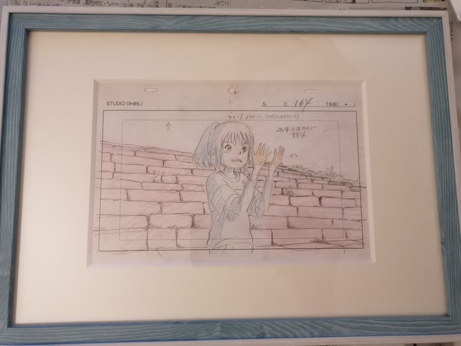 Spirited Away - Studio Ghibli - Chihiro layout