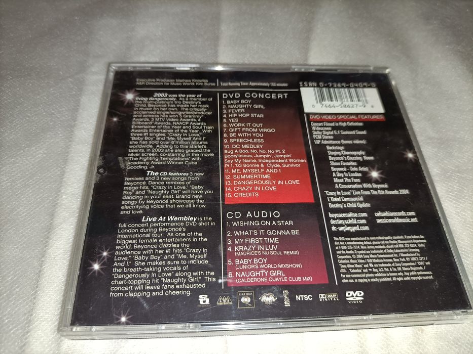 Beyoncé _Live até Wembley  digipack