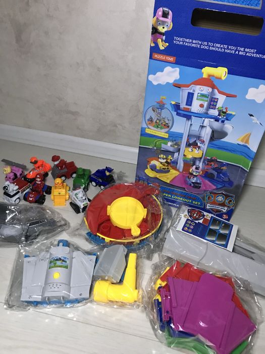 База щенячий патруль 52 см +9 +12героів