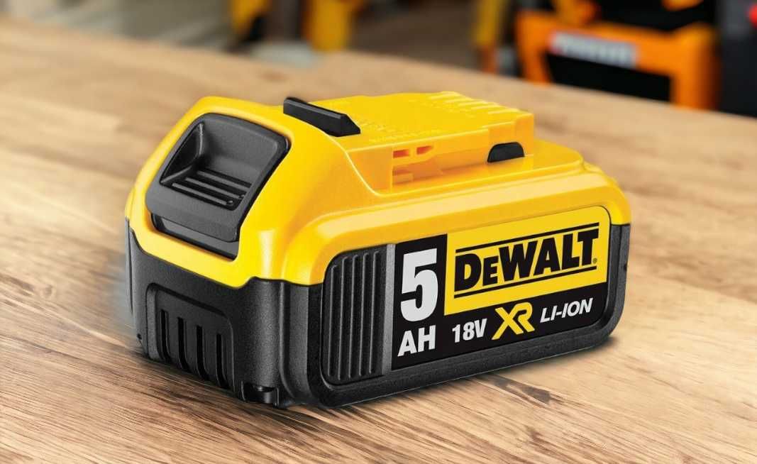 Nowoczesna BATERIA AKUMULATOR 18V Dewalt Oryginalna 5Ah (WYPRZEDAŻ)