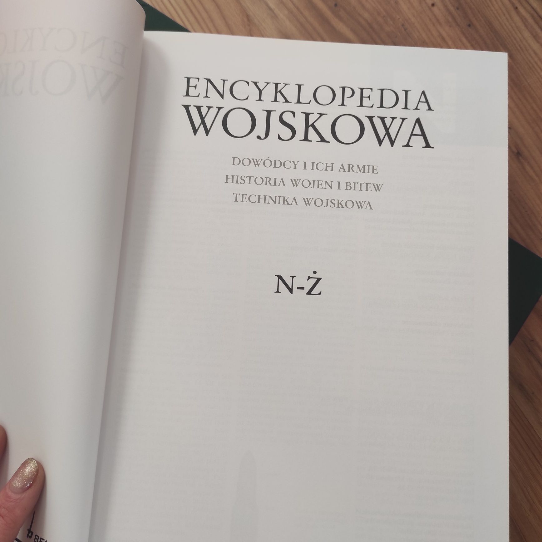 Encyklopedia wojskowa Dowódcy i ich Armie, historia wojen i bitew,