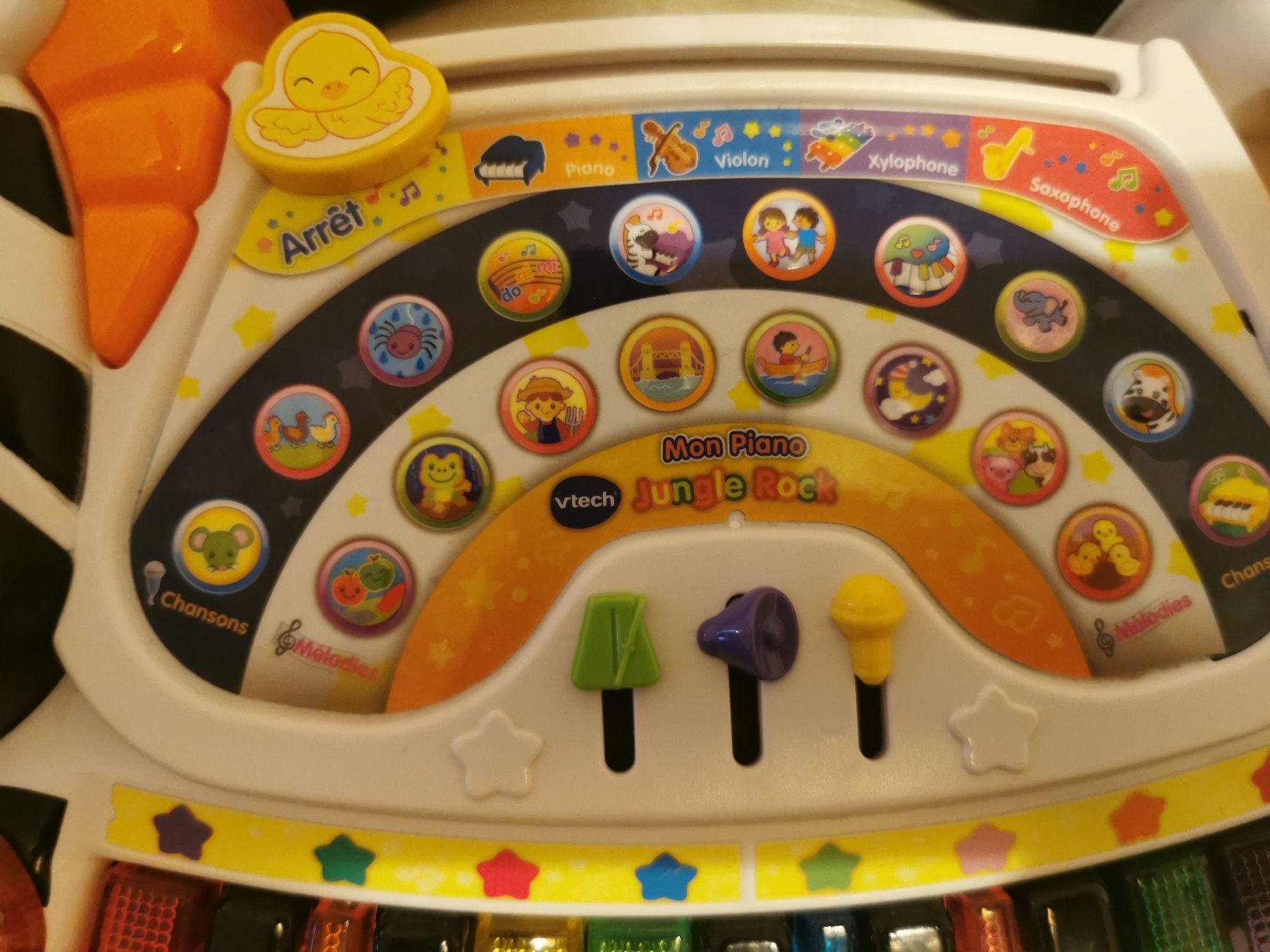 Piano zebra Vtech – 30€
