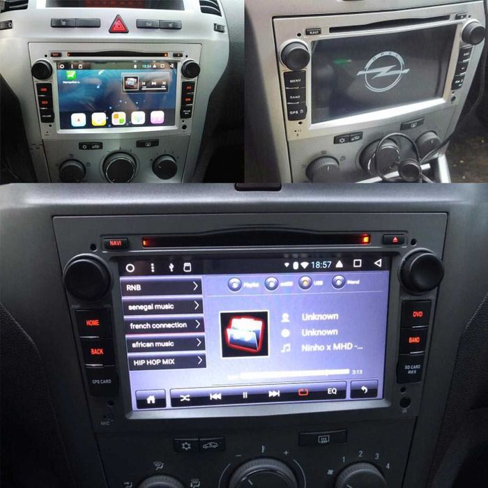 Radio Android Opel ZAFIRA VECTRA Antara Astra Srebrne / SZARE DVD gps