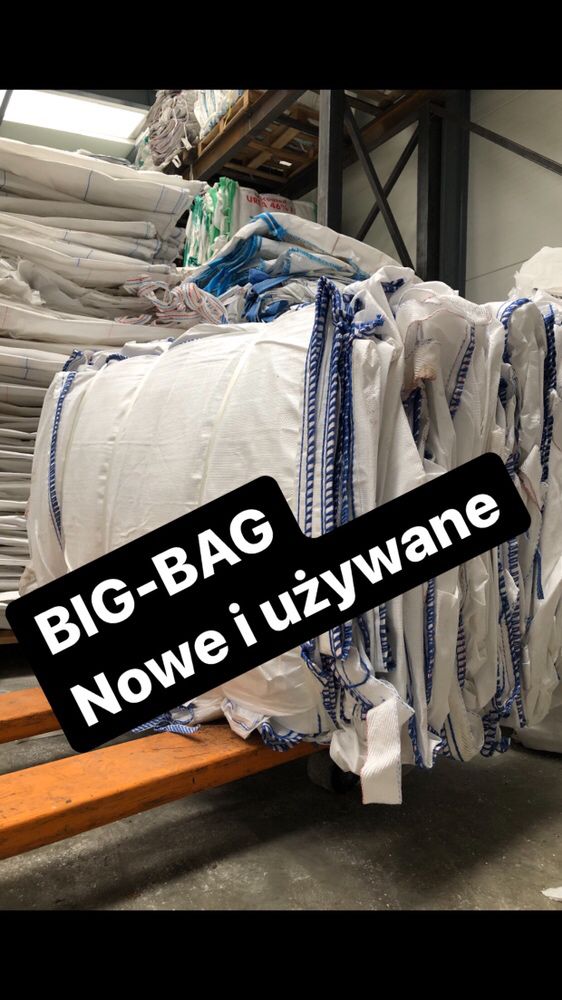 Worki BIG BAG bagi begi mocne na zwir piach kamien pellet 103/103/97