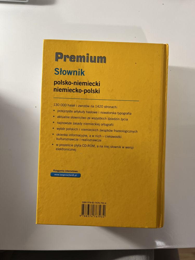 Langenscheidt Premium Stownik polsko-niemiecki niemiecko-polski