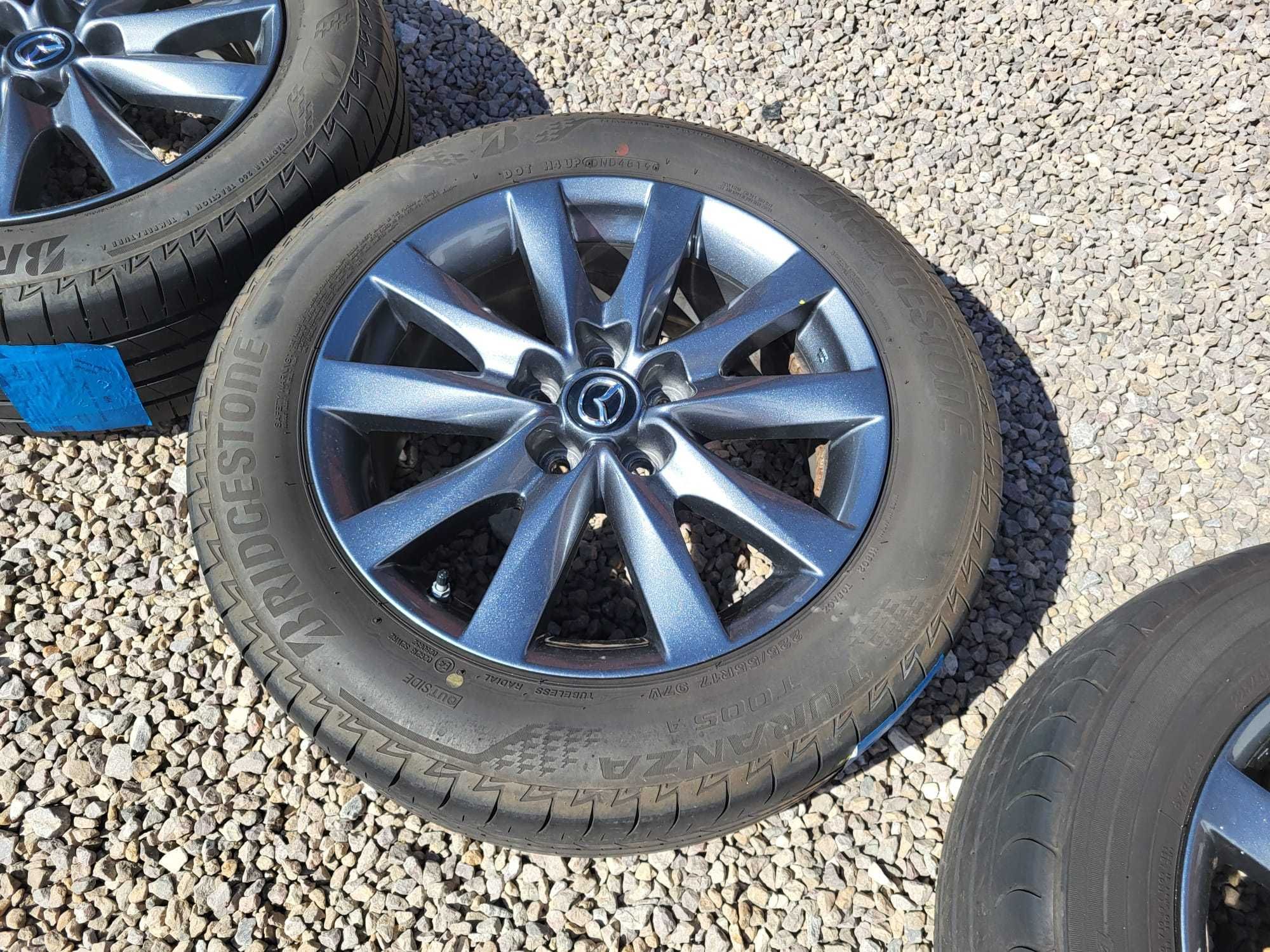 Koła ltnie Alufelgi MAZDA  5x114,3  225/55 R17
