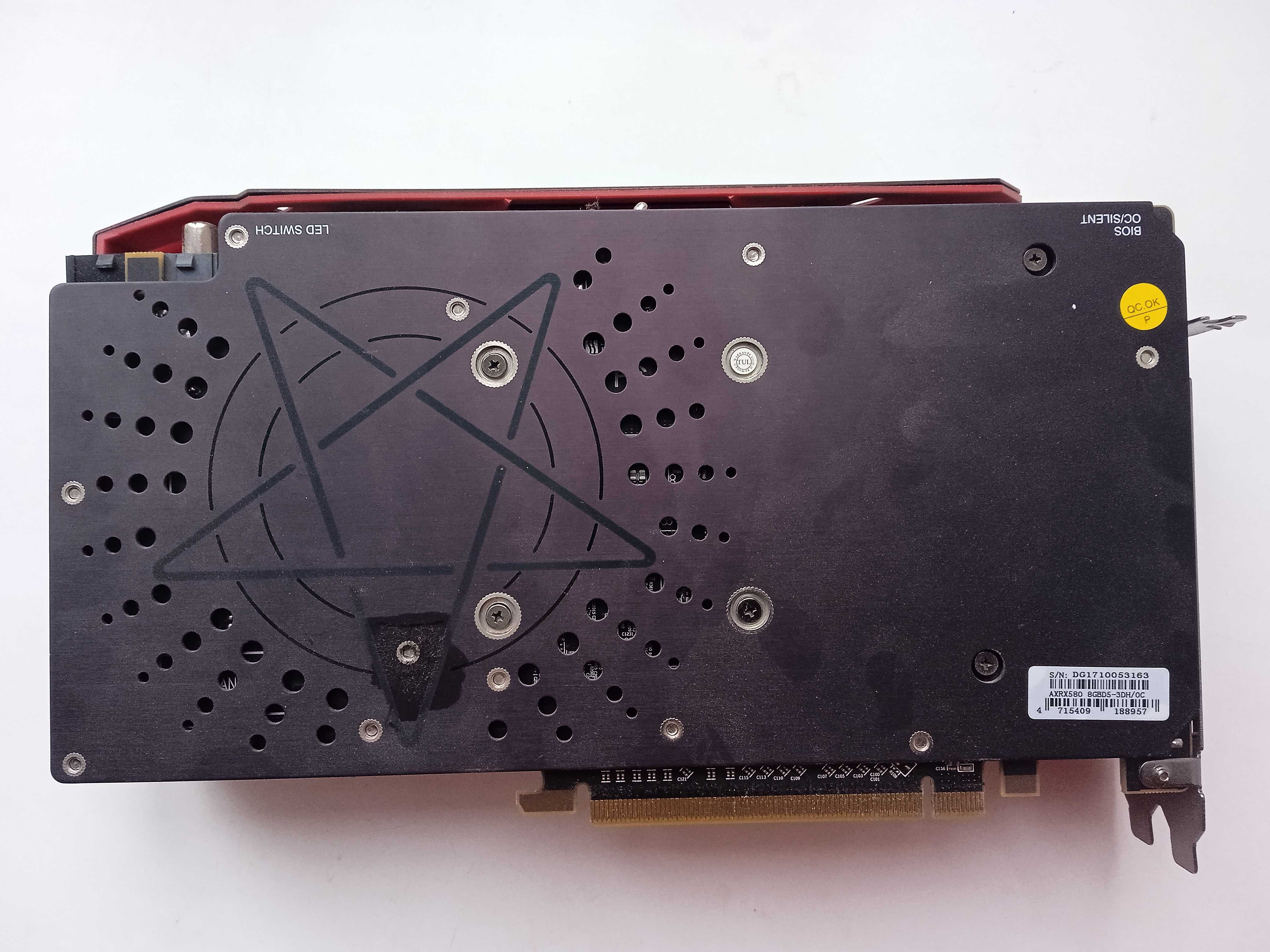 Продам видеокарту PowerColor Radeon RX 580 Red Devil 8GB