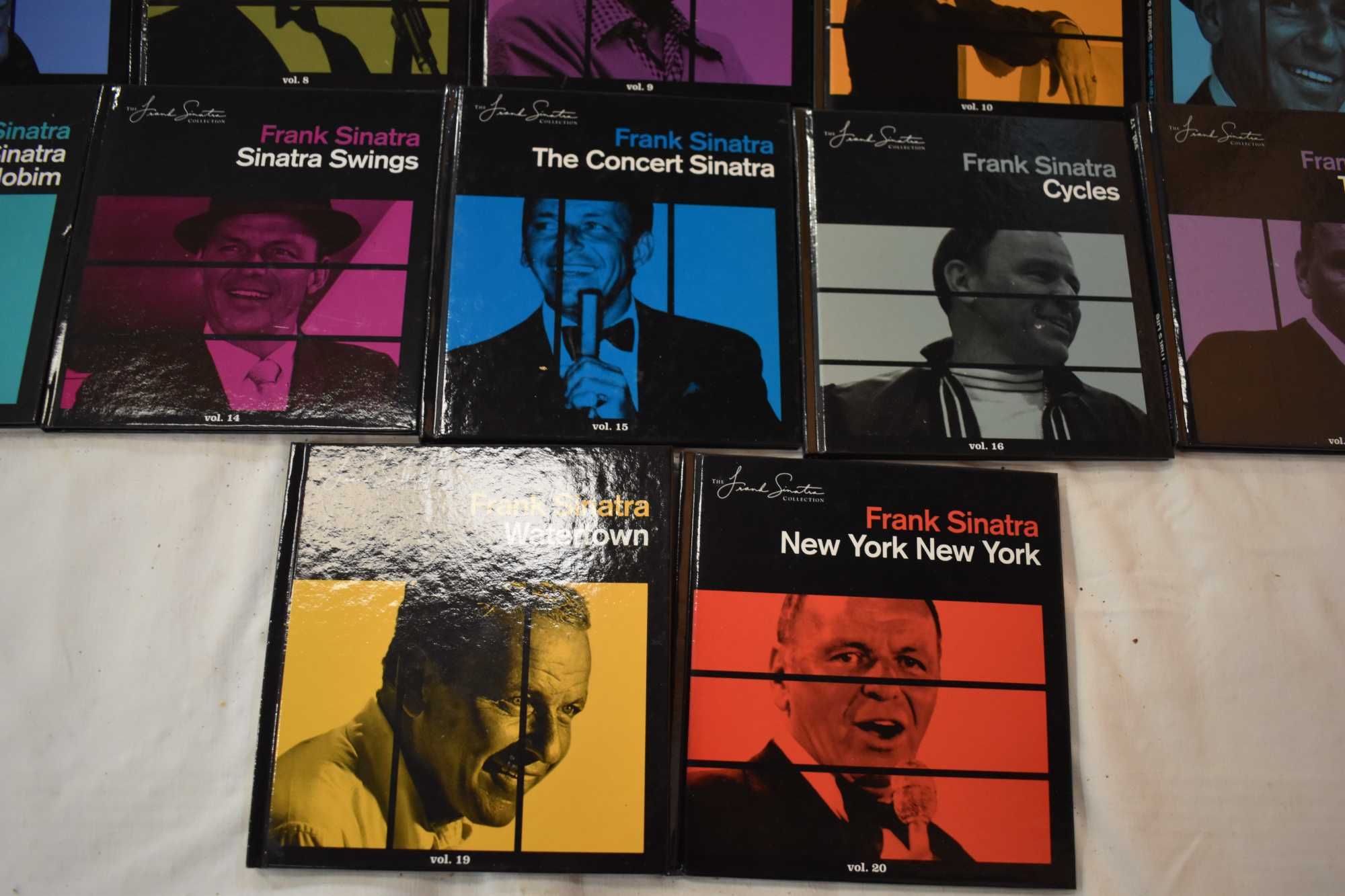 Coleção de 20 CDs + Livros de Frank Sinatra