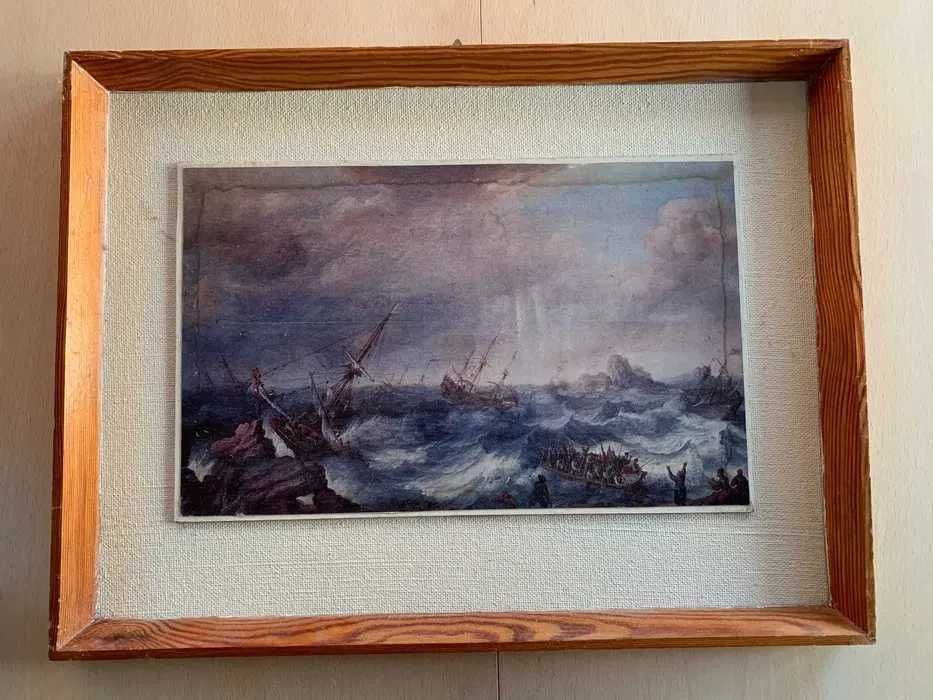 Obraz Adam Willaerts rozbitkowie na wzburzonym morzu