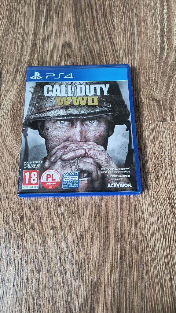 Gry PS4 – Call of Duty WWII i Battlefield 1 – Stan bardzo dobry