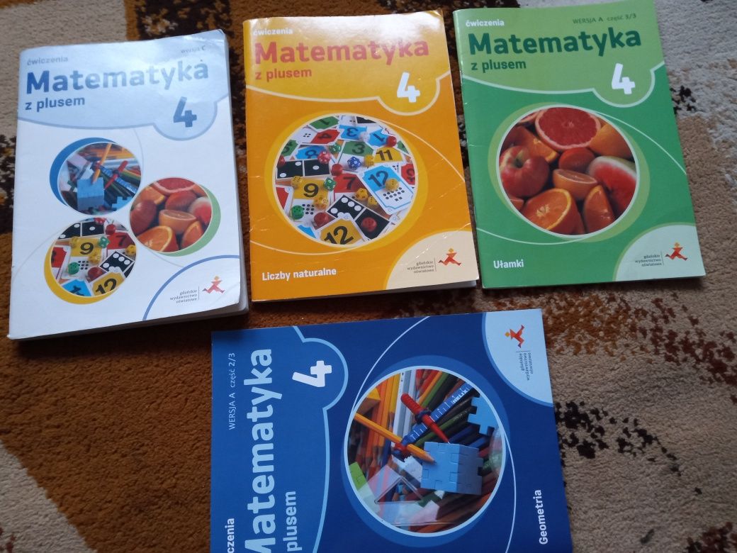 Matematyka z plusem klasa 4 wersja a c uzupełnione zapisane