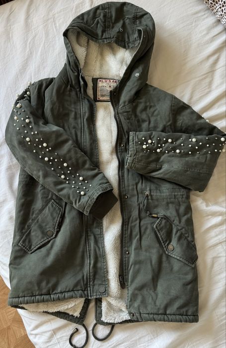 Kurtka parka dziewczęca 164 lusa