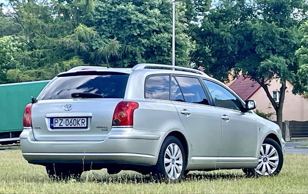 Toyota avensis 2.0d bez dpf moje auto prywatne