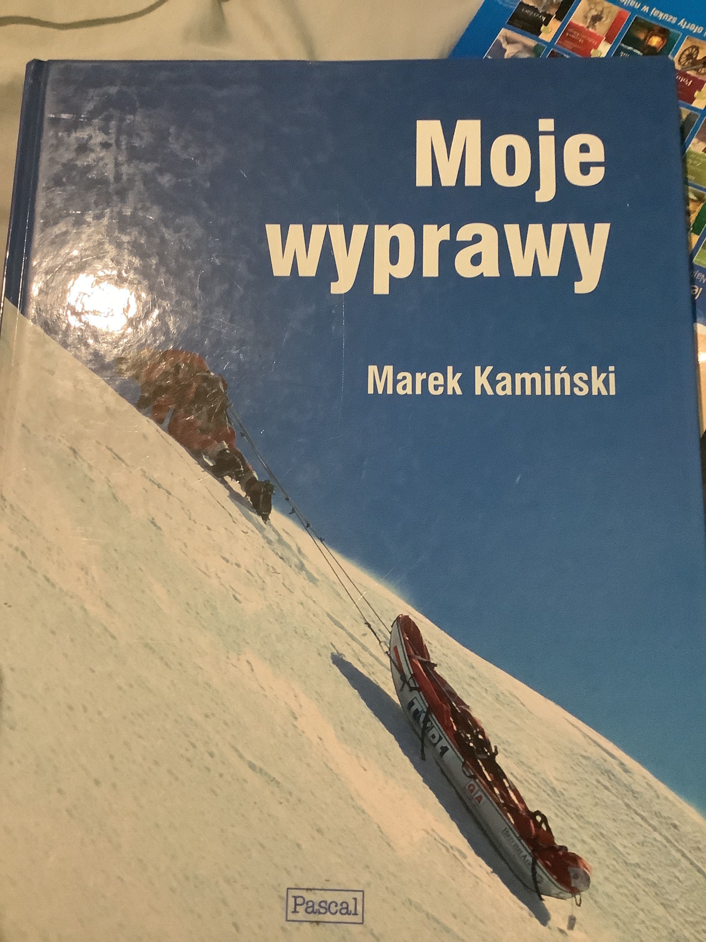 Książka ,, Moje wyprawy” Marek Kamiński