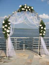 Свадебная кованная арка