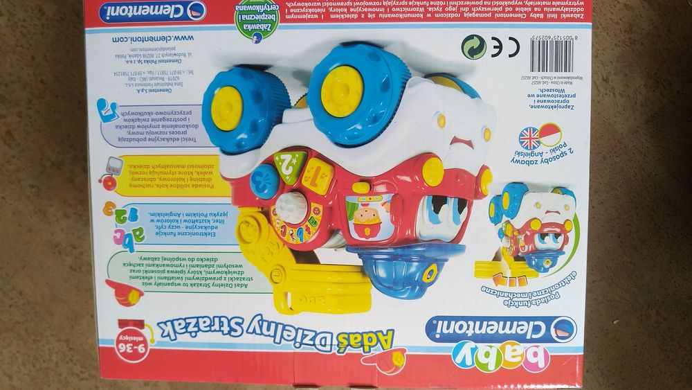 Zabawka interaktywna polski i angielski