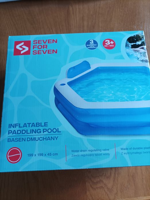 Nowy basen dmuchany dla dzieci