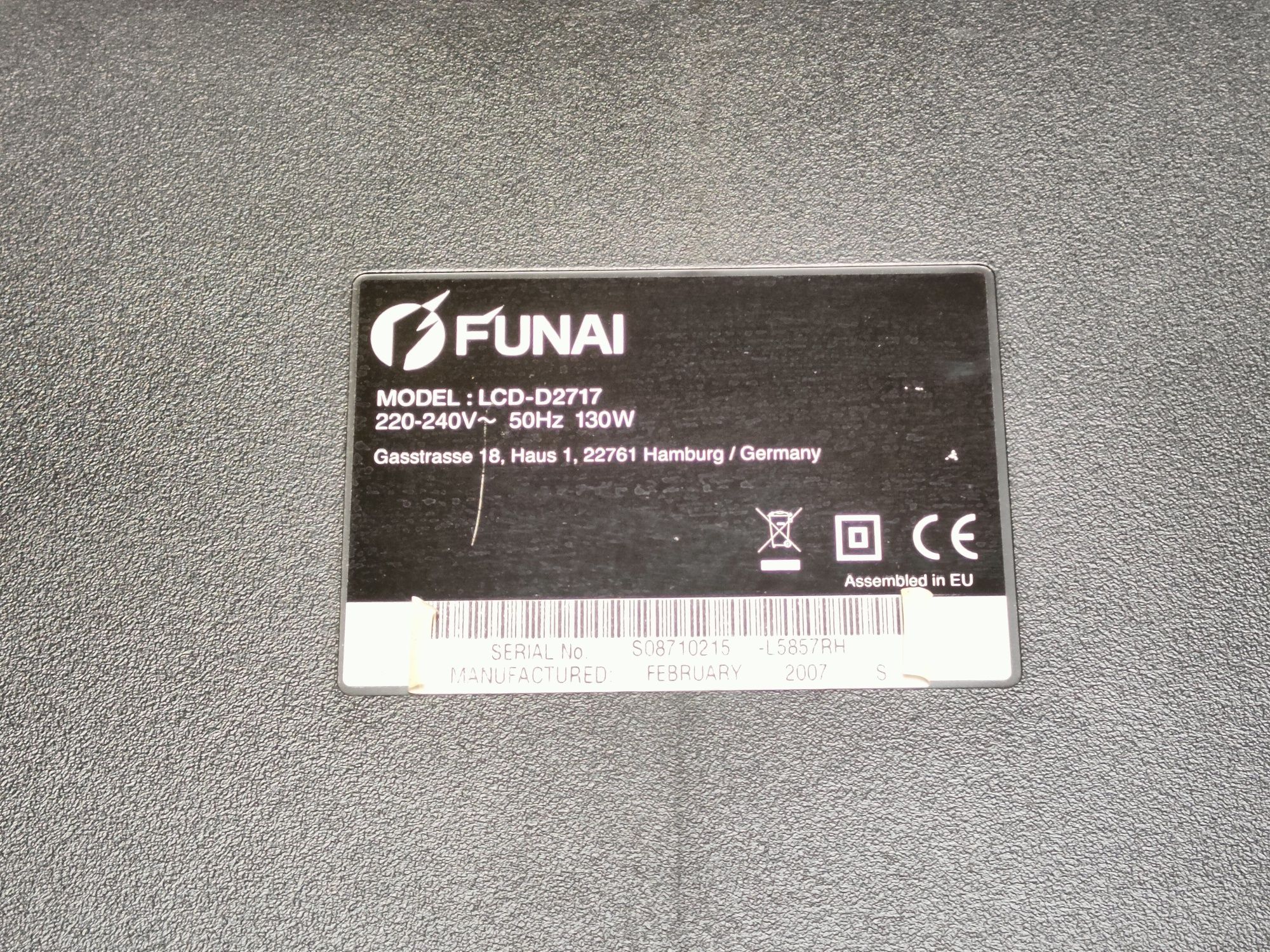 Telewizor funai LCD D2717