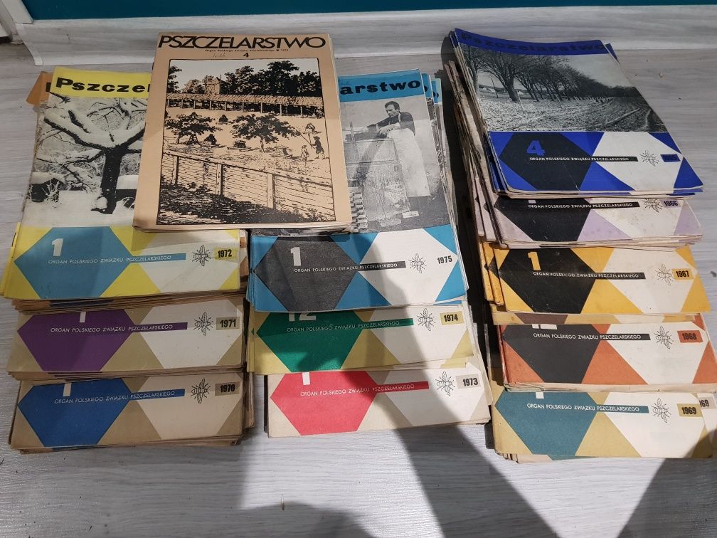 Czasopismo pszczelarskie magazyn'OrganPolskiegoZwiązku pszczelarkiego
