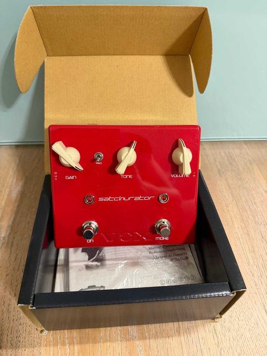 Vox Satchurator Joe Satriani efekt gitarowy distortion