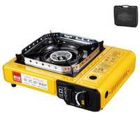 Портативная газовая плита Portable Gas Stove BDZ-258-A с ветрозащитой