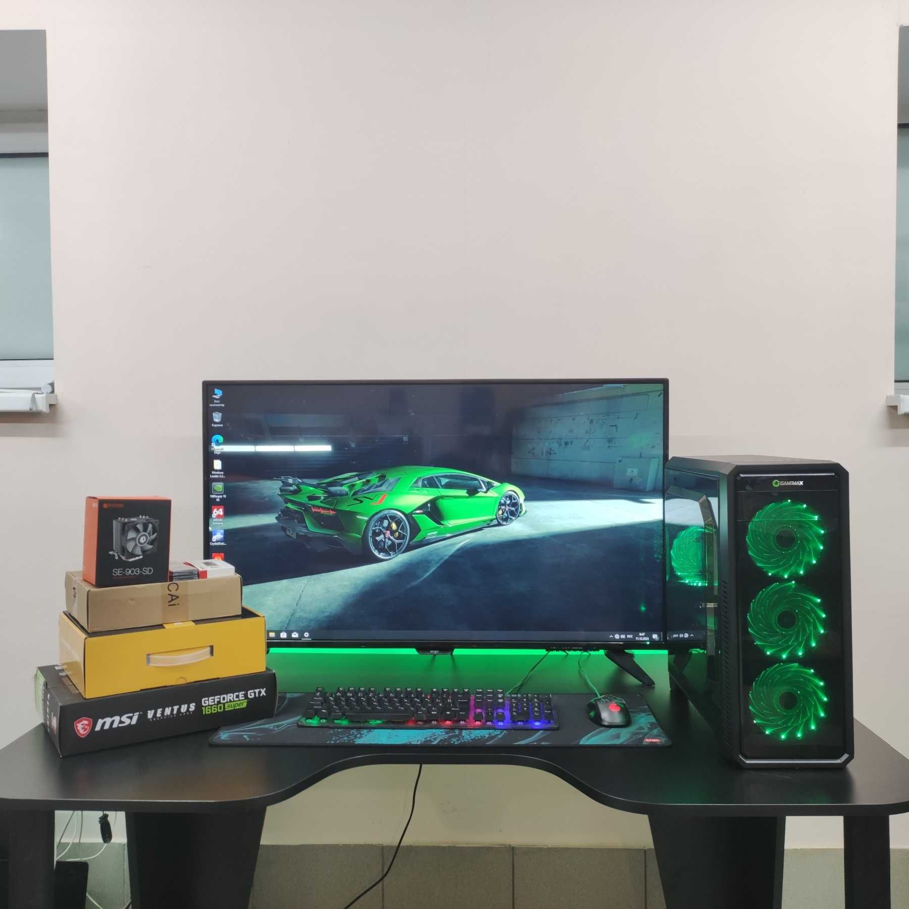 Игровой Компютер i7 3770, 16GB RAM, GTX 1660 Super, SSD 512 m2 new
