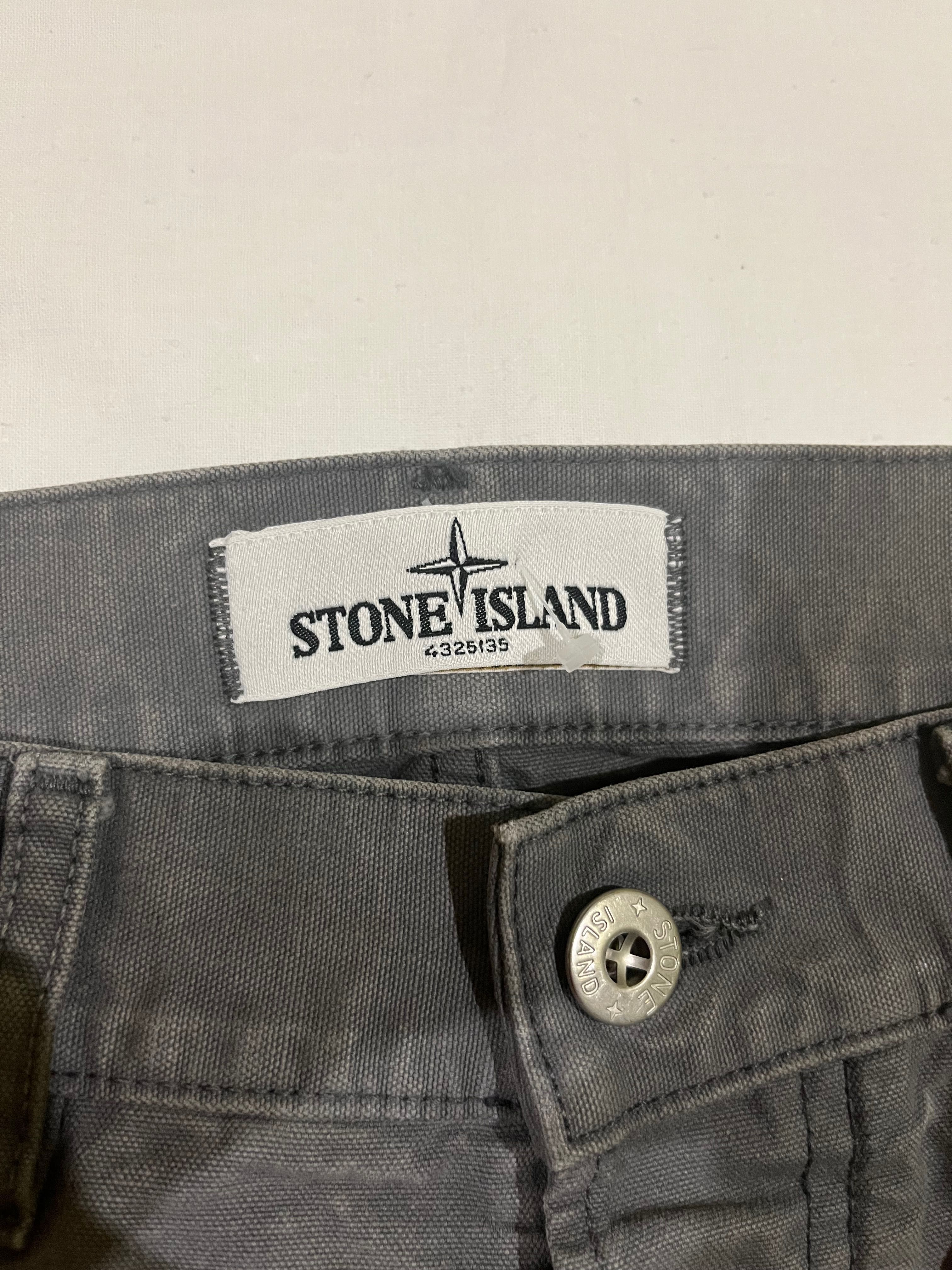 Джинси-штани stone island . M розмір . Сірі