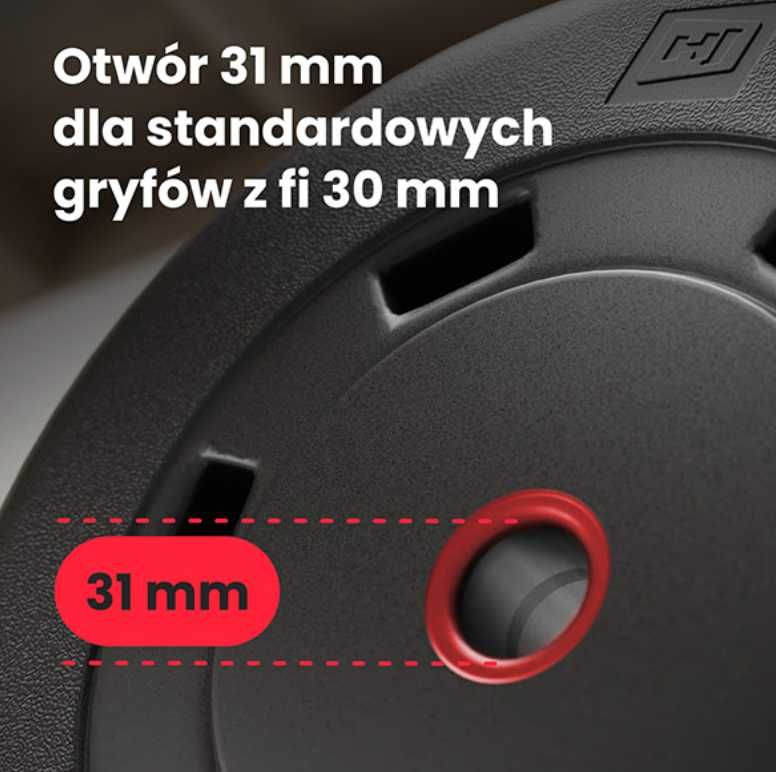 Zestaw obciążeń kompozytowych 4x5kg Promocja