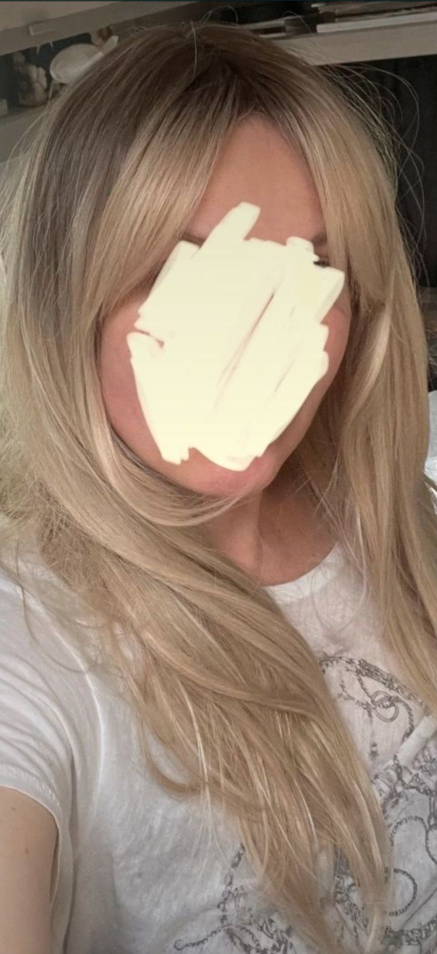 Nowa perułka blond damska