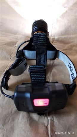 Налобный фонарь - для охоты, рыбалки (светодиод XHP-50 + Сенсор)